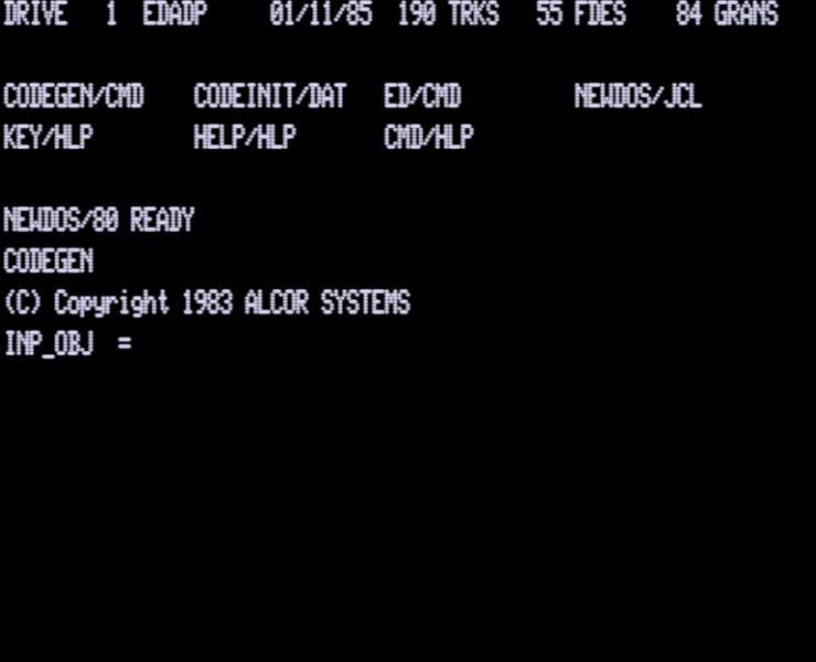 Screen shot